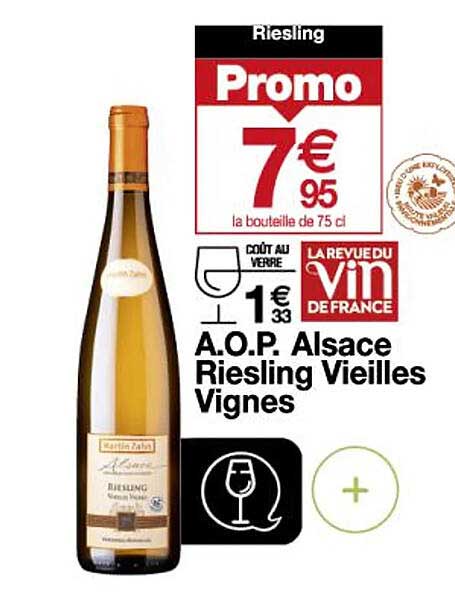 a.o.p. alsace riesling vieilles vignes