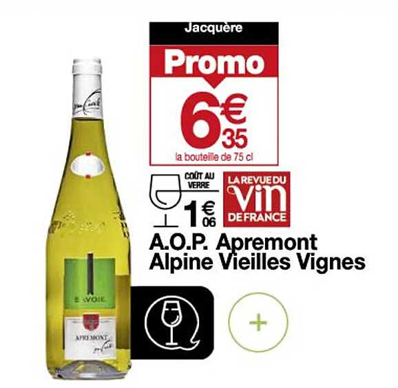 a.o.p. apremont alpine vieilles vignes