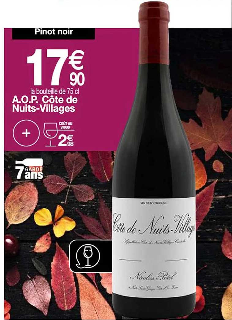 a.o.p. côte de nuits-villages