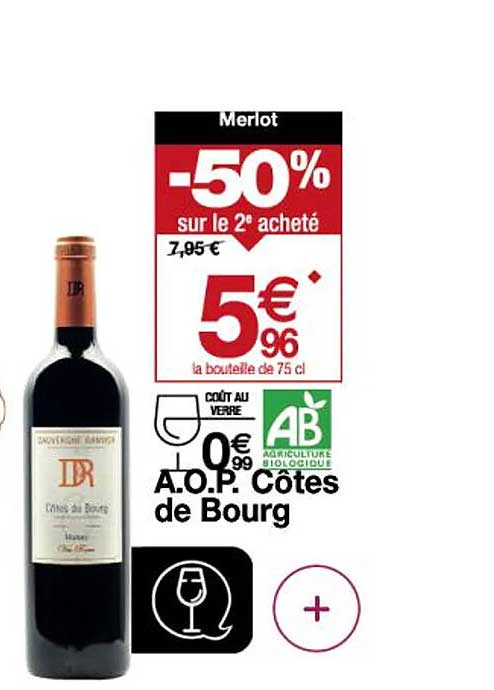 a.o.p. côtes de bourg