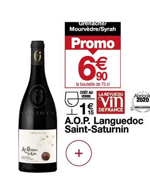 a.o.p. languedoc saint-saturnin