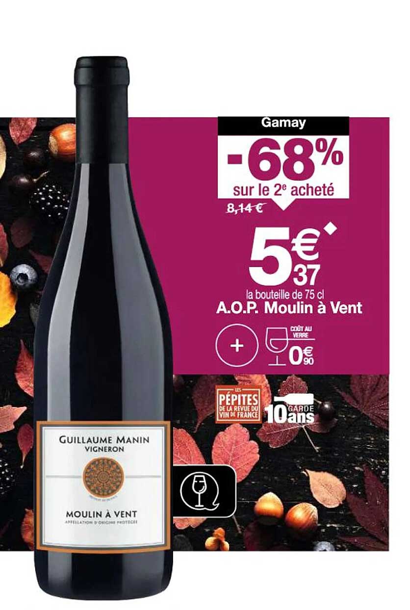 a.o.p. moulin à vent