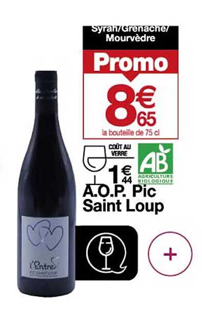 a.o.p. pic saint loup