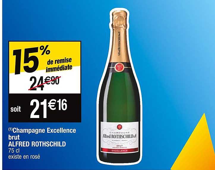 champagne excellence brut alfred rothschild