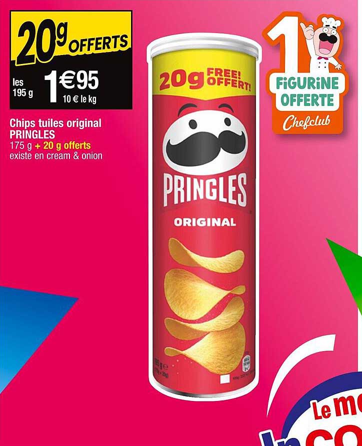 Chips Tuiles Original Pringles