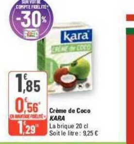 Crème De Coco Kara