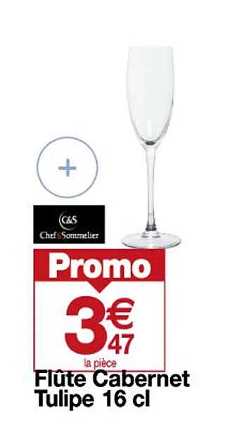 Flûte Cabernet Tulipe 16cl