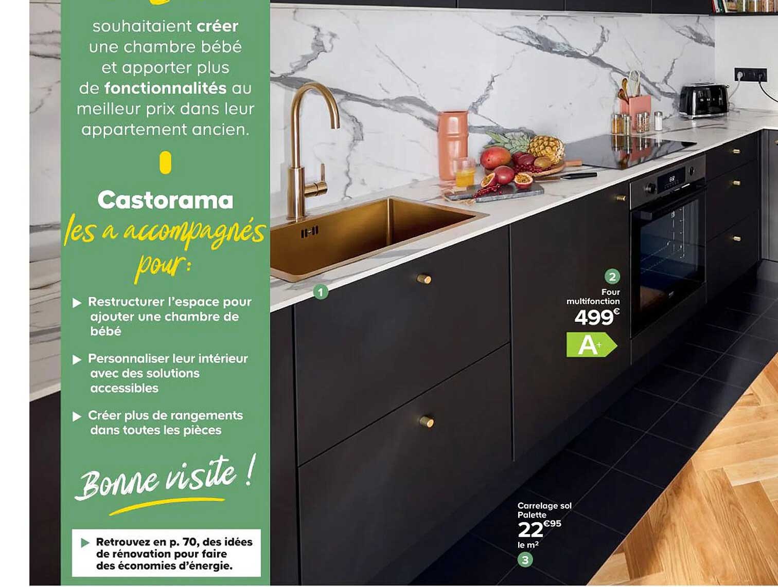 Four Multifonction, Carrelage Sol Palette