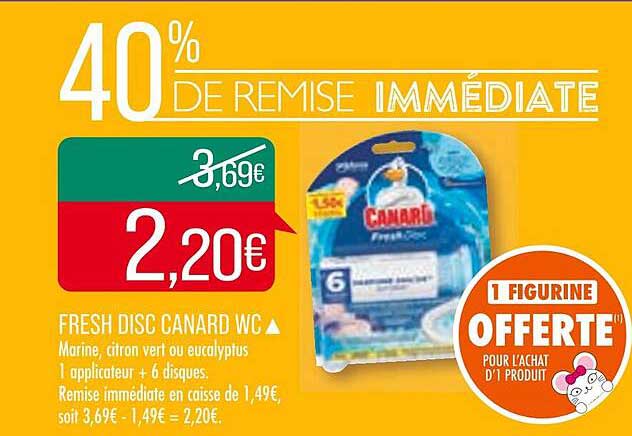 fresh disc canard wc