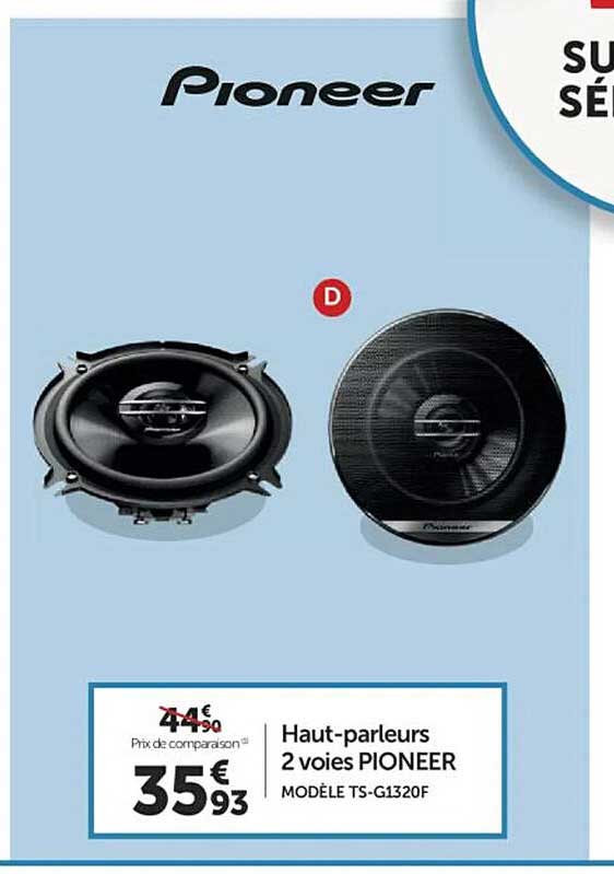 haut-parleurs 2 voies pioneer