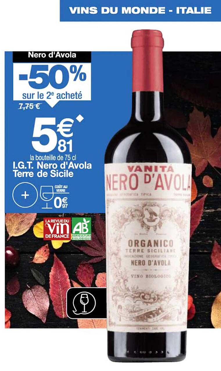 i.g.t. nero d'avola terre de sicile