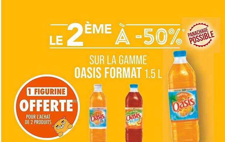 la gamme oasis format