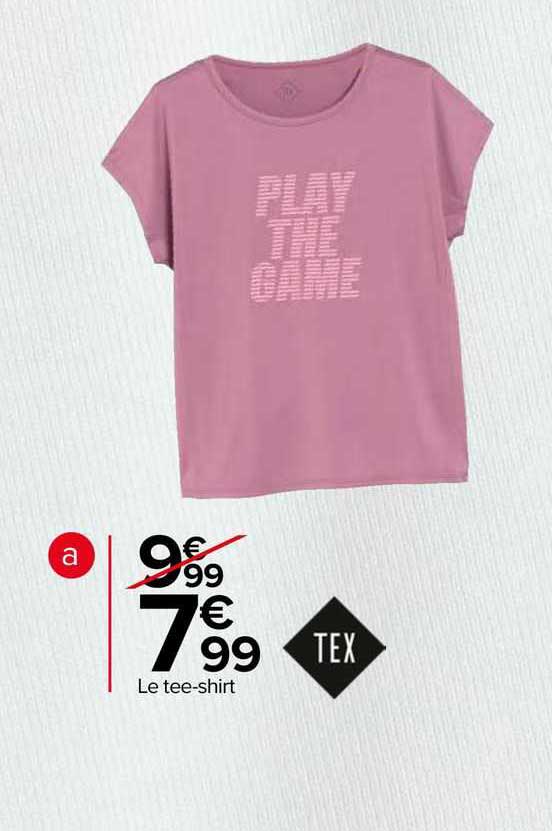 le tee-shirt tex