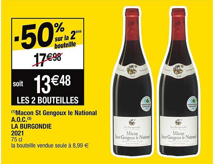 macon st gengoux le national a.o.c. la burgondie 2021