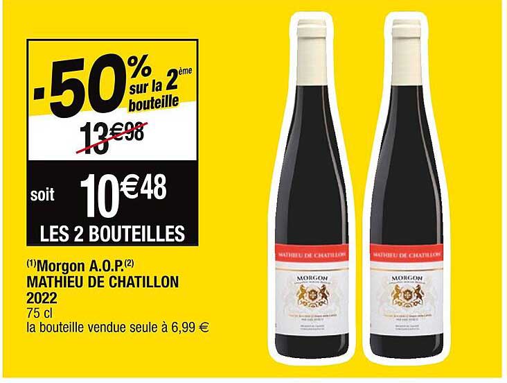 morgon a.o.p. mathieu de chatillon 2022