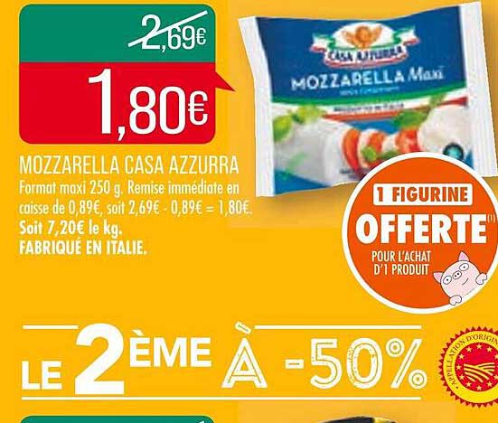 mozzarella casa azzurra