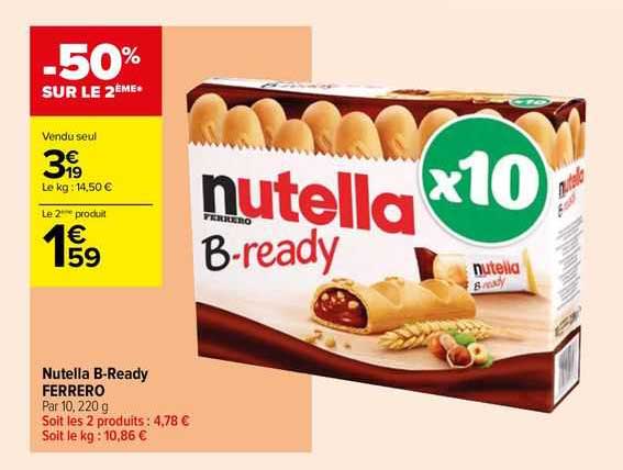 Nutella B-ready Ferrero
