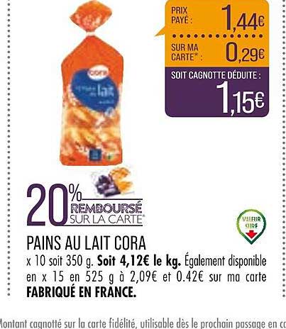 Pains Au Lait Cora