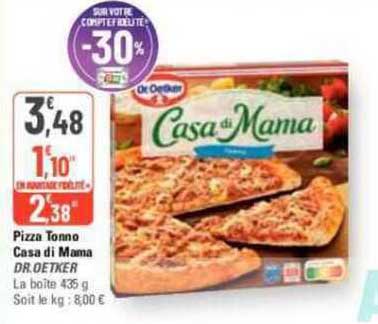 pizza tonno casa di mama