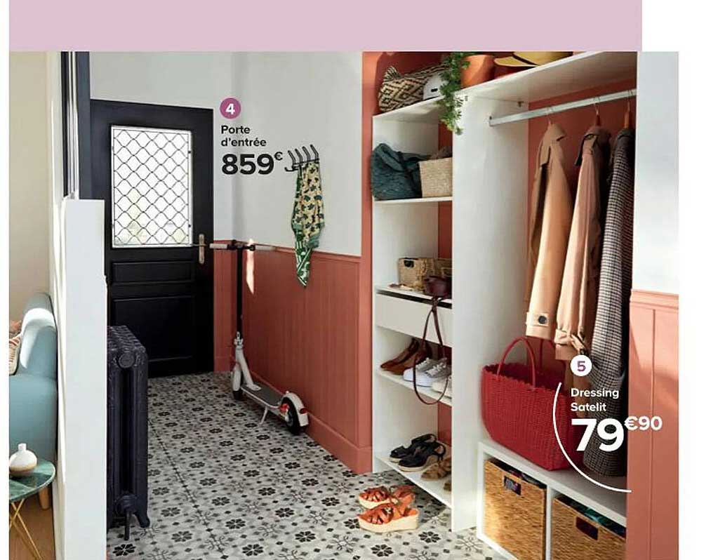 porte d'entrée, dressing satelit