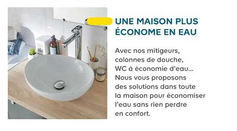 une maison plus économe en eau