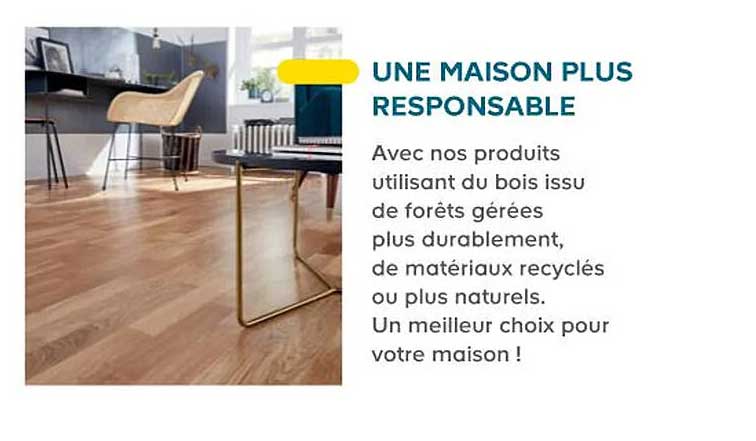 une maison plus responsable