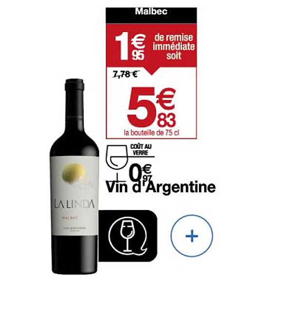 vin d'argentine la linda
