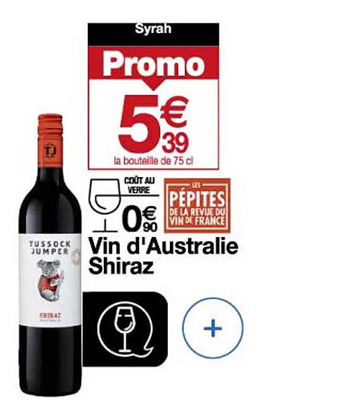 vin d'australie shiraz