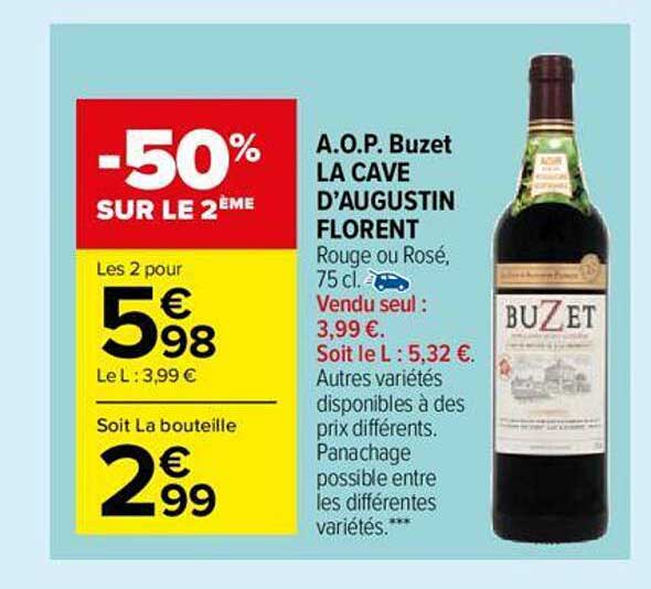 aop buzet la cave d'augustin florent