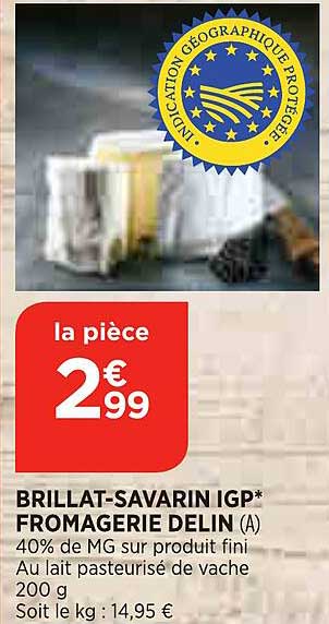 brillat-savarin igp fromagerie delin