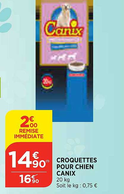 Croquettes Pour Chien Canix