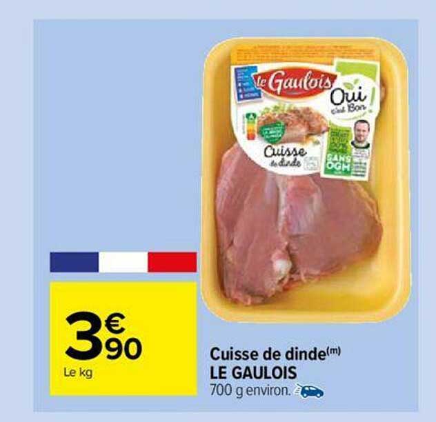 Cuisse De Dinde Le Gaulois