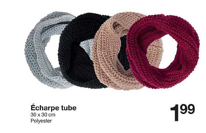 écharpe Tube
