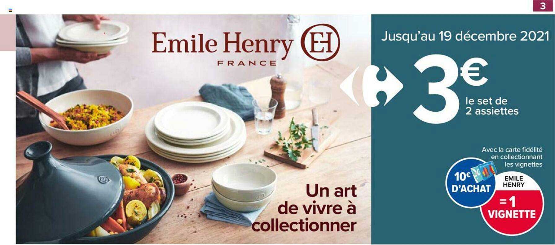 Emily Henry Set De 2 Assiettes