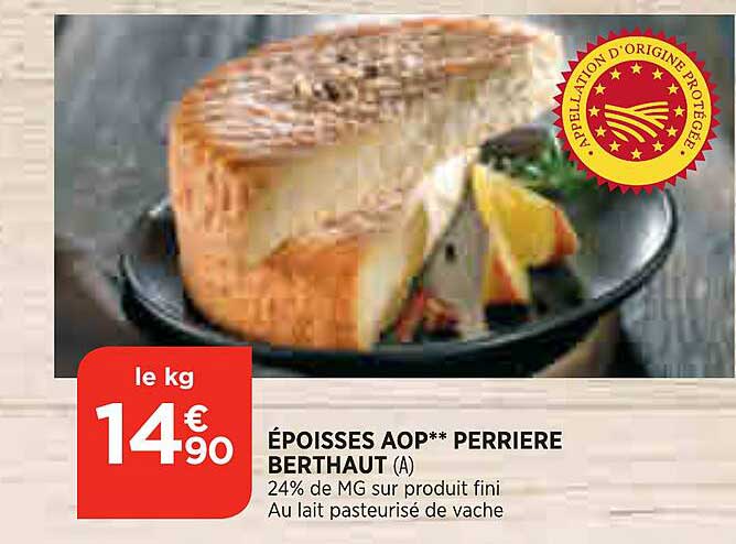 époisses aop perriere berthaut