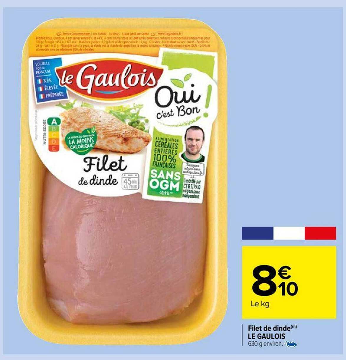 Filet De Dinde Le Gaulois