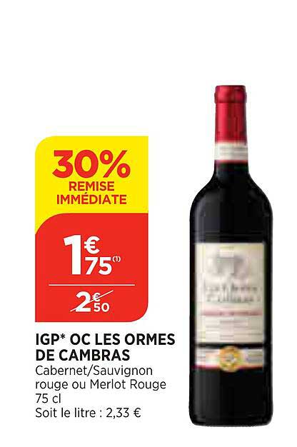 igp oc les ormes de cambras