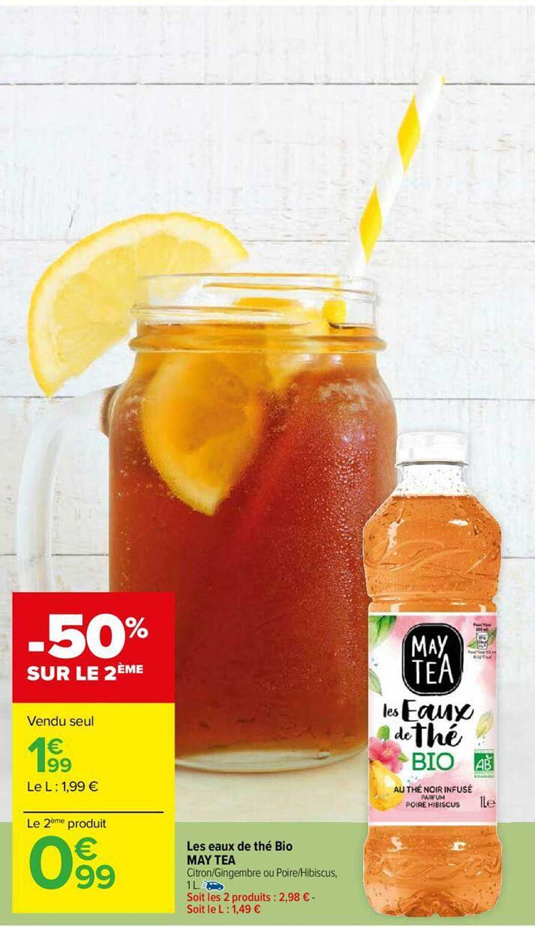 Les Eaux De Thé Bio May Tea