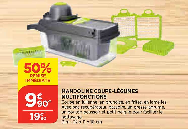 Mandoline Coupe-légumes Multifonctions
