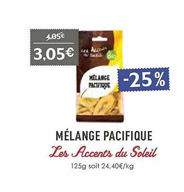 Mélange Pacifique Les Accents Du Soleil