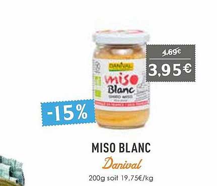 miso blanc danival