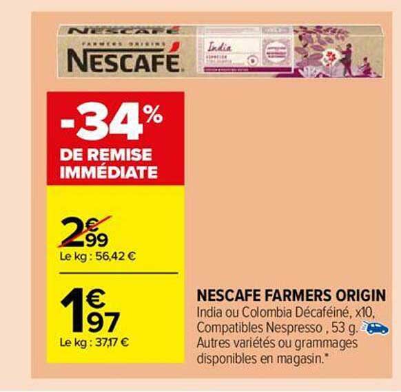 nescafé farmers origin