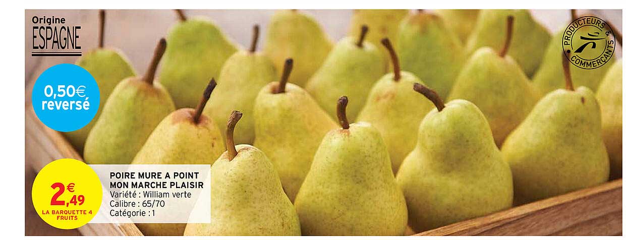 poire mure à point mon marché plaisir