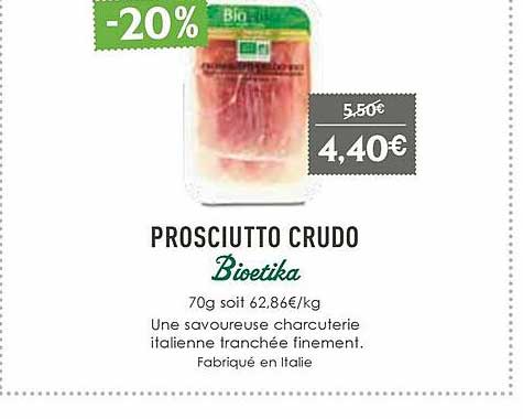 prosciutto crudo bioetika