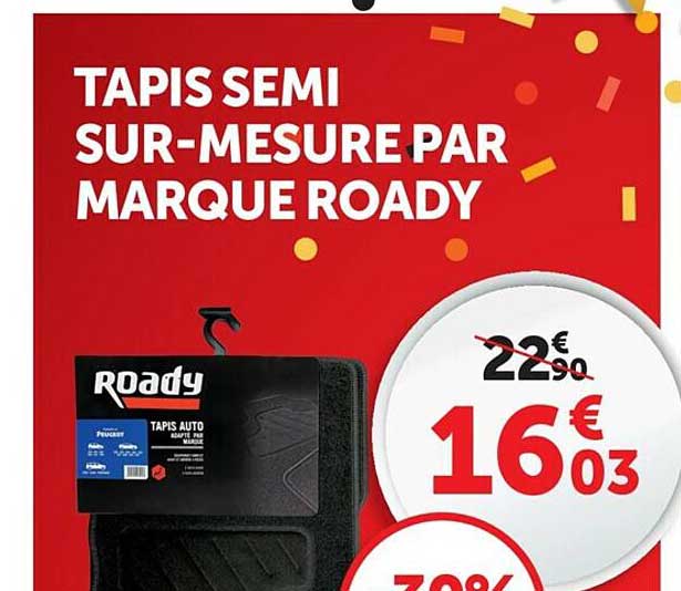 Tapis Semi Sur-mesure Par Marque Roady