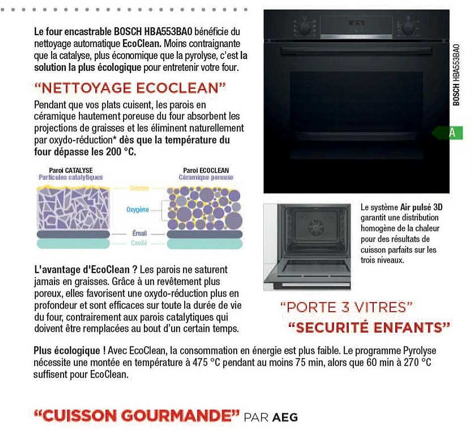 le four encastrable bosch hba553ba0