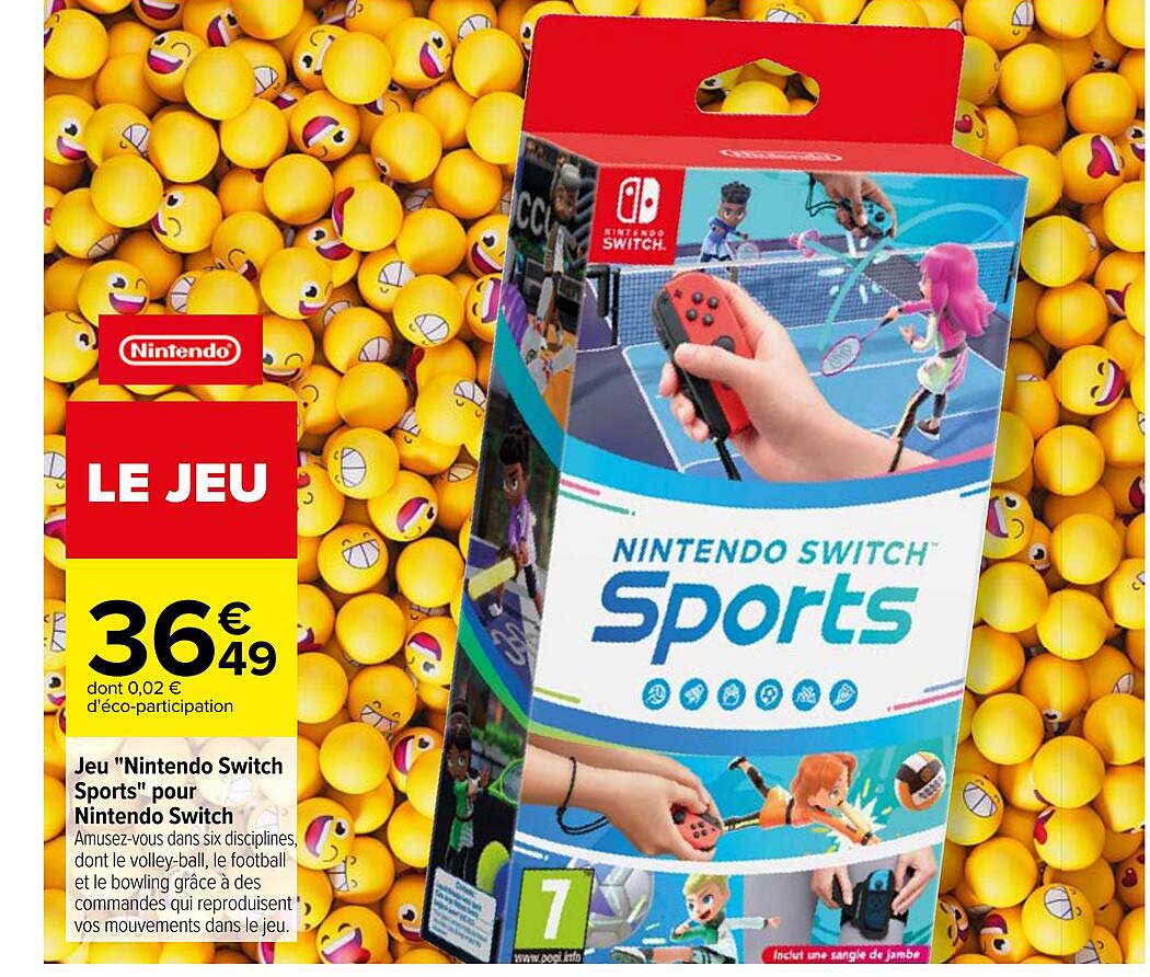 Jeu "nintendo Switch Sports" Pour Nintendo Switch