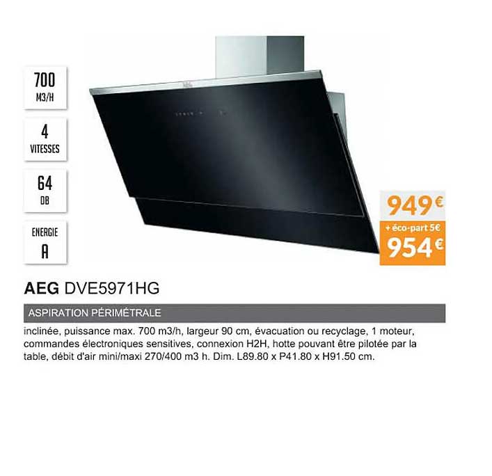aeg dve5971hg aspiration périmétrale