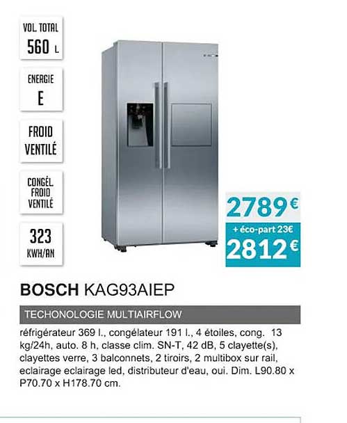 bosch kag93aiep technologie multiairflow