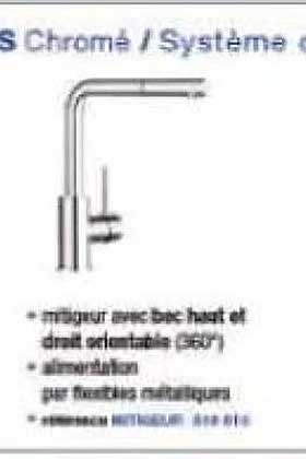 chromé-système de tri singolo xl